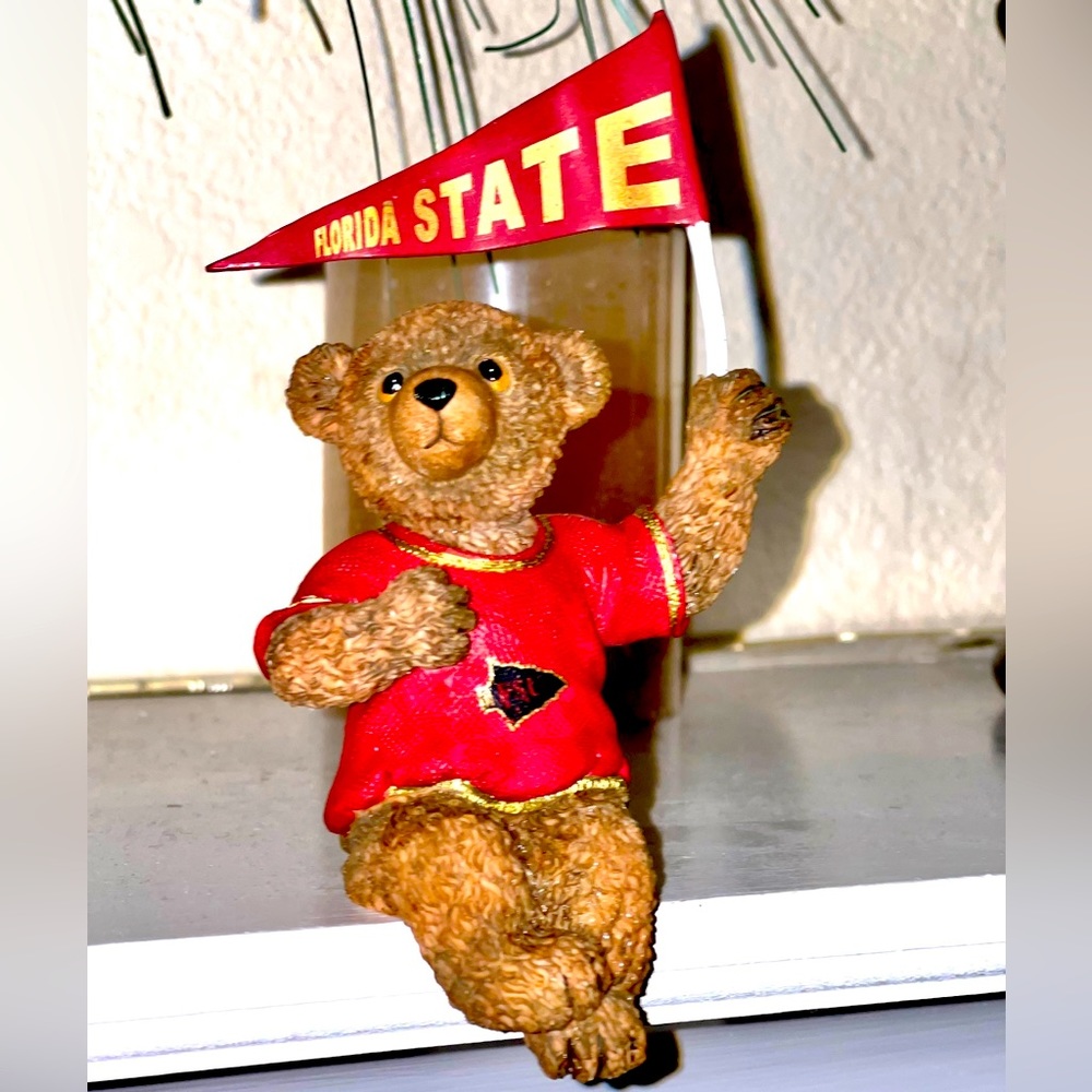 Florida State University FSU The Ridgewood Collection Shelf Sitter Bear Vintage